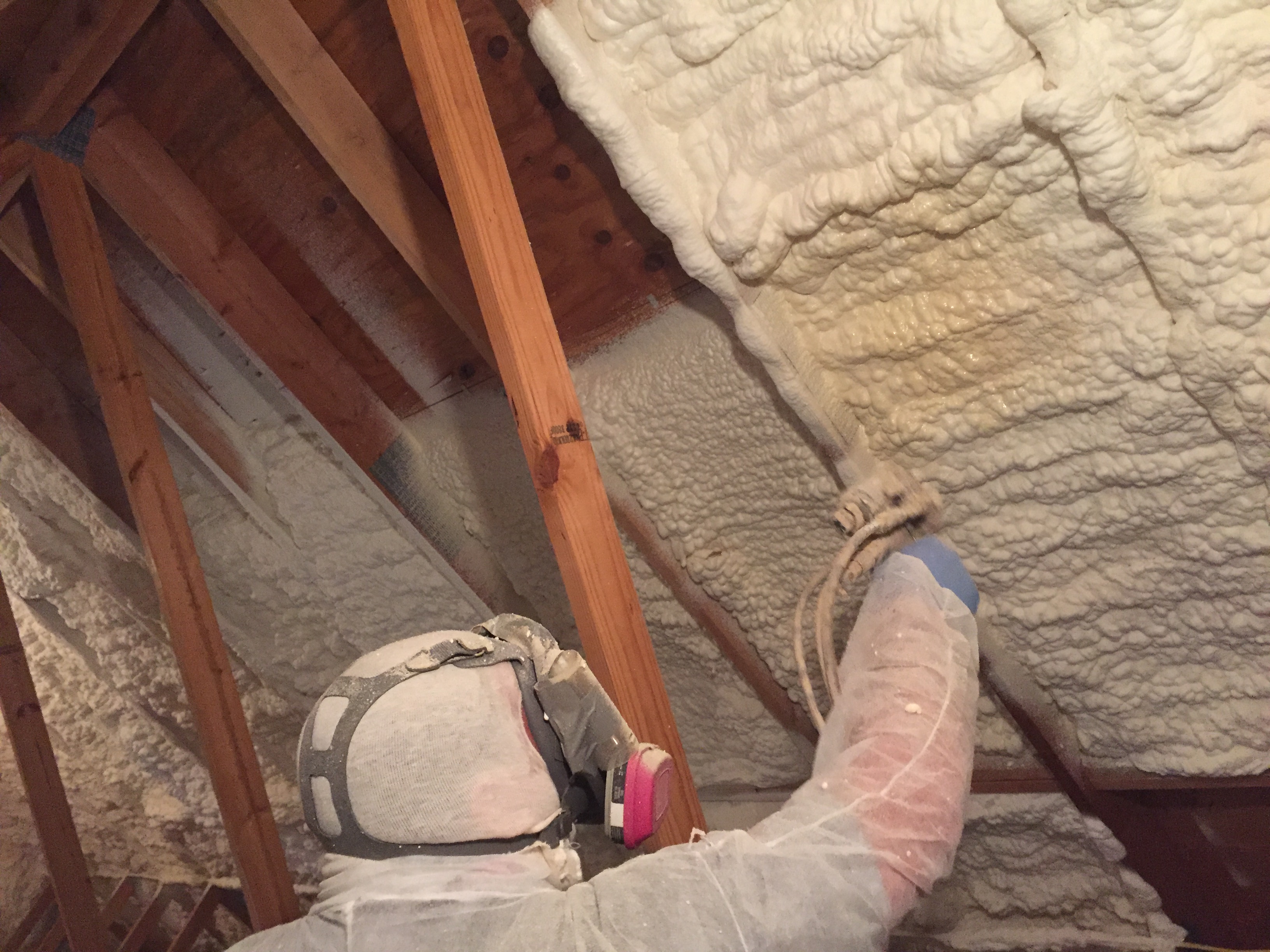 Lincoln, NE Attic Insulation with Spray Foam